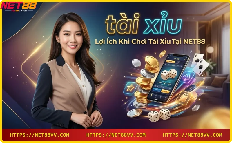 Biểu tượng bảo mật, chip vàng và tỷ lệ thắng cao tại NET88