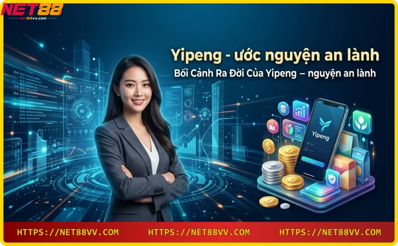 Cổng chùa phương Đông và đèn lồng vàng tượng trưng cho Yipeng - ước nguyện an lành
