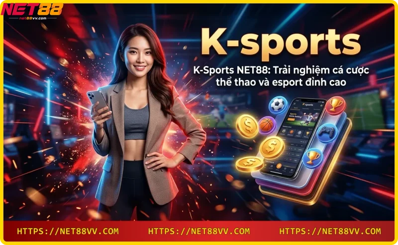 Đa dạng bộ môn thể thao và esport tại sảnh K-Sports NET88