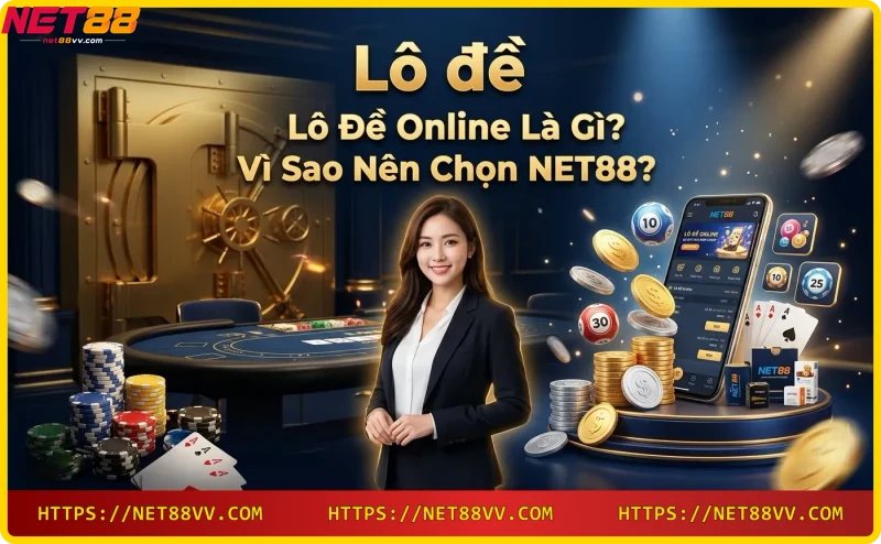 Điện thoại thông minh hiển thị giao diện lô đề online
