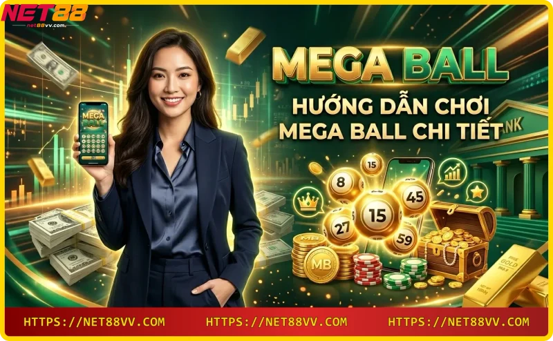 Giải thưởng lớn và cơ hội trúng thưởng từ Mega Ball NET88