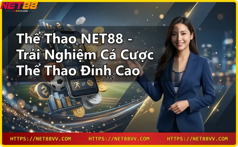 Giao diện cá cược thể thao tại NET88 với kèo bóng đá trực tuyến