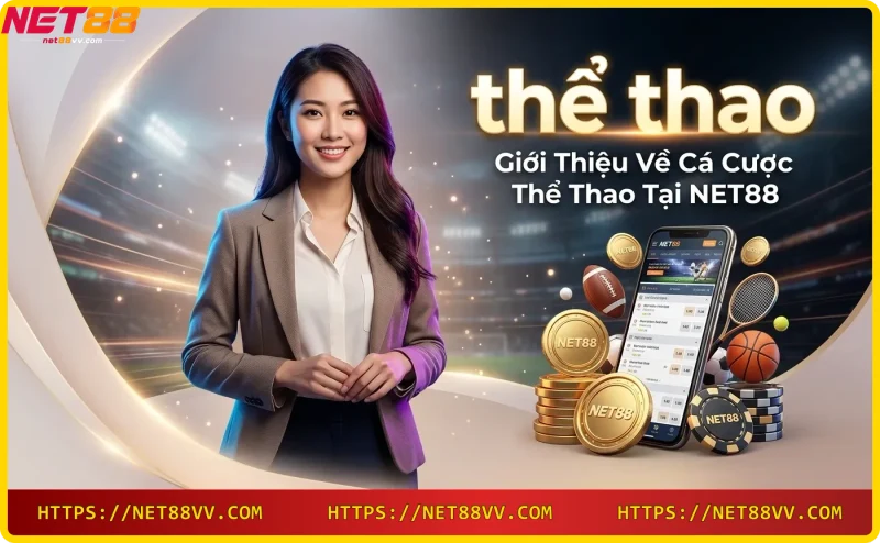 Giao diện cá cược thể thao tại NET88 với kèo bóng đá trực tuyến