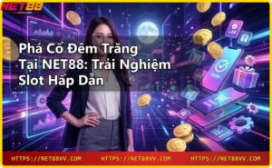 Giao diện slot Phá Cổ Đêm Trăng với biểu tượng đèn lồng và bánh trung thu