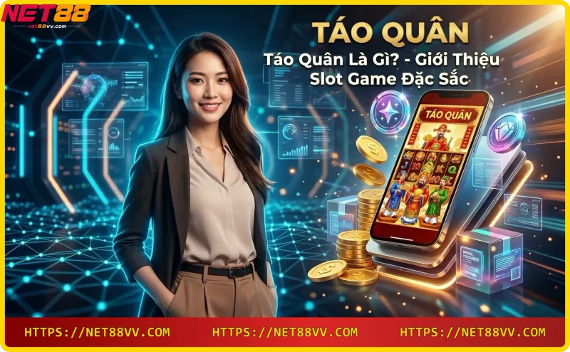 Hiệu ứng nổ hũ slot Táo Quân với tiền vàng và pháo sáng