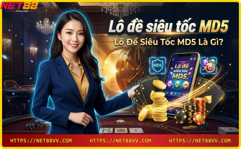 Lô đề siêu tốc MD5 là hình thức xổ số nhanh dựa trên công nghệ mã hóa MD5