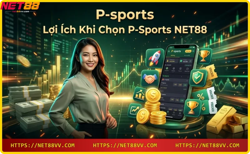Lợi ích khi chọn P-sports NET88: thanh toán tiện lợi, khuyến mãi hấp dẫn