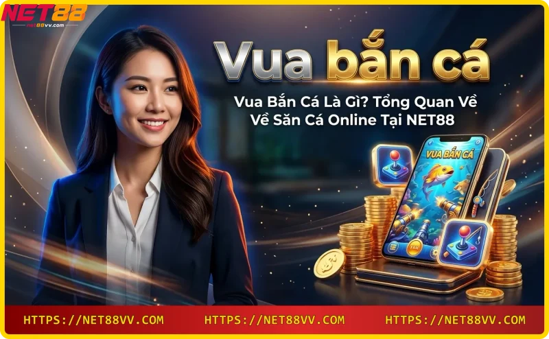 Săn cá online tại NET88 - hình ảnh minh họa game bắn cá dưới nước với nhiều loại cá