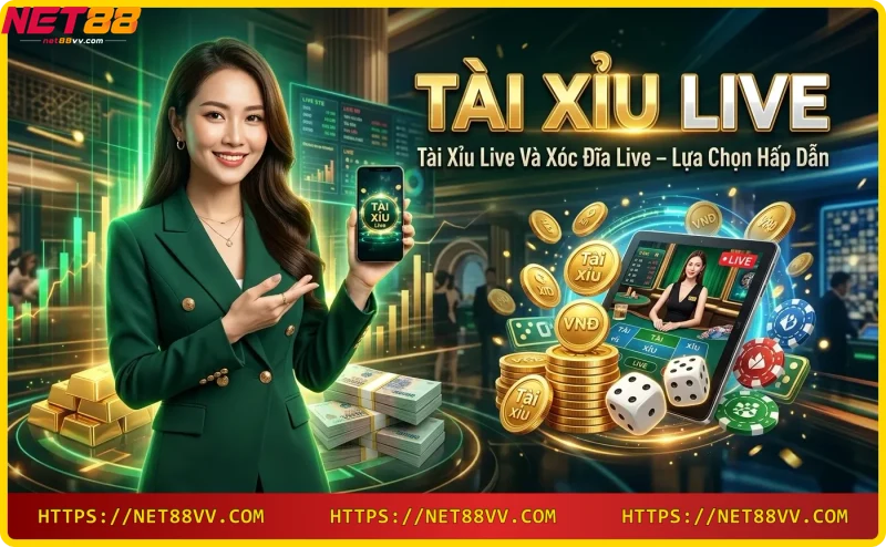 So sánh tài xỉu live và xóc đĩa live tại Net88