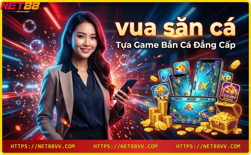 Vua Săn Cá tại NET88 sở hữu đồ họa 3D sắc nét và hệ thống boss đa dạng